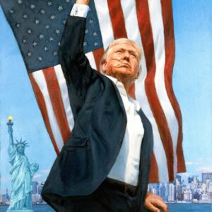 Putin’s Secret Gift to Trump: Bloodied Rally Portrait Finally Revealed