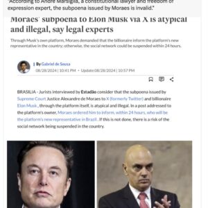 Elon Musk Slams ‘Obvious Judicial Corruption’ in Judge’s Gang-Linked Arrest