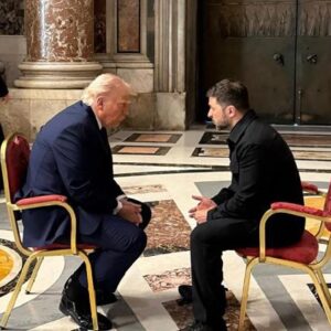 Trump and Zelenskyy’s Secret Vatican Summit Sparks Peace Hopes