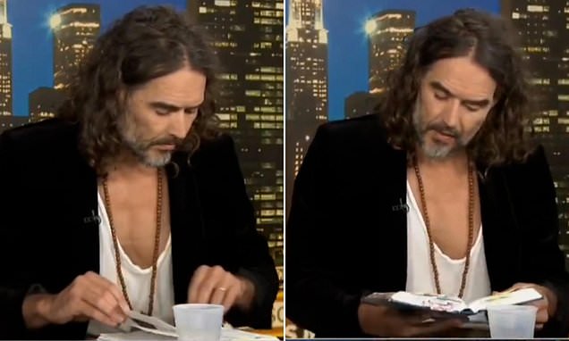 BRAND FAIL! Russell Brand CAN'T FIND Bible Verse Live—Piers Morgan Exposes FAKE Faith?!
