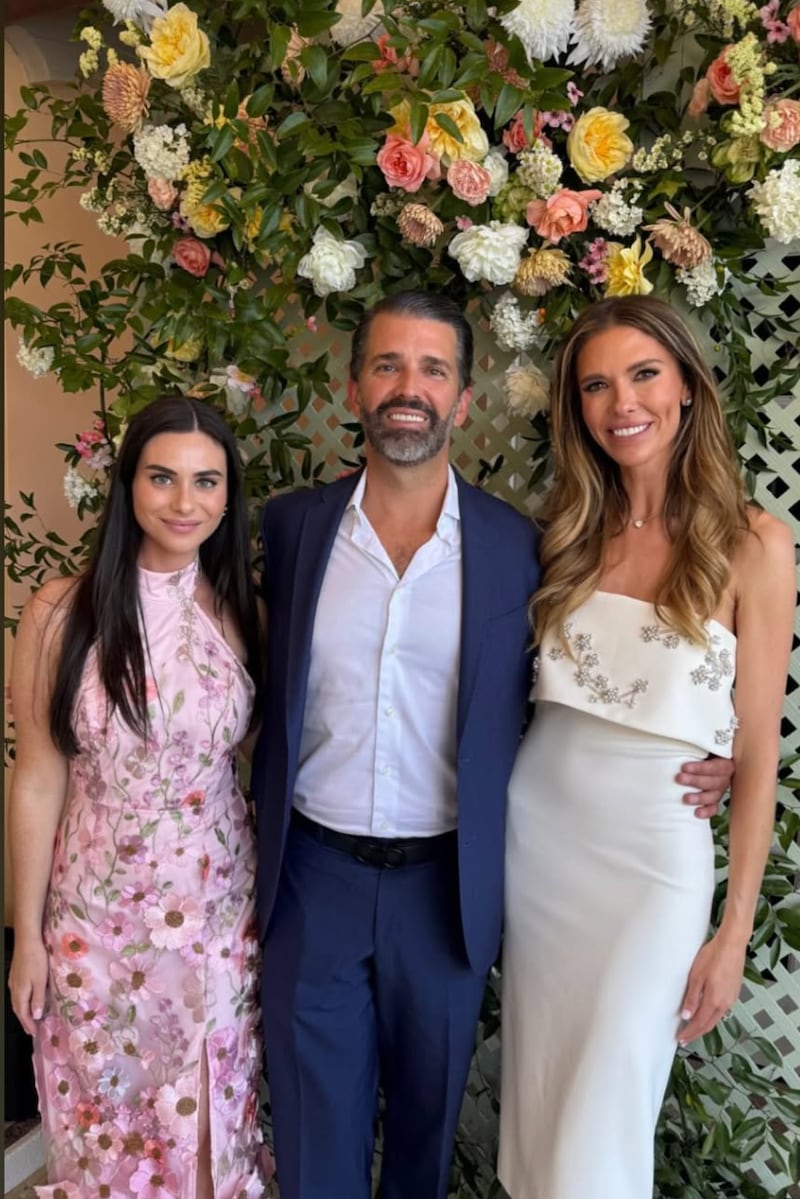 DON JR.'S BRIDAL SHOWER WAS A FASHION NIGHTMARE! PHOTOS INSIDE THE MESSY MAR-A-LAGO MANIFESTATION!