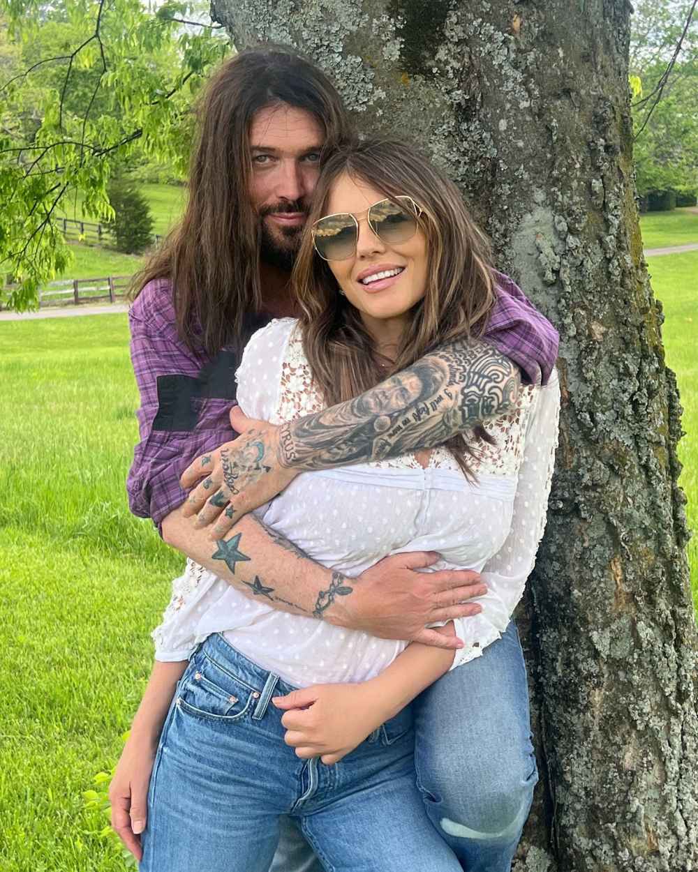 LIZ HURLEY'S SON DAMIAN GIVES HIS BLESSING TO BILLY RAY CYRUS PDA! IS THIS THE NEW HOLLYWOOD POWER COUPLE OR A TOTAL FLOP?