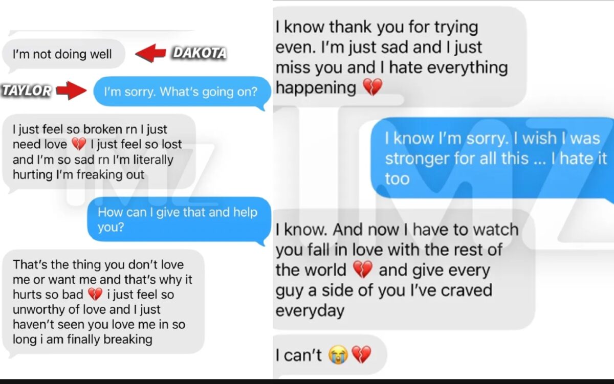 Taylor Frankie Paul's Texts EXPLODE: She SHUT DOWN Dakota's GROSS Sex Request After Alleged BEATING!